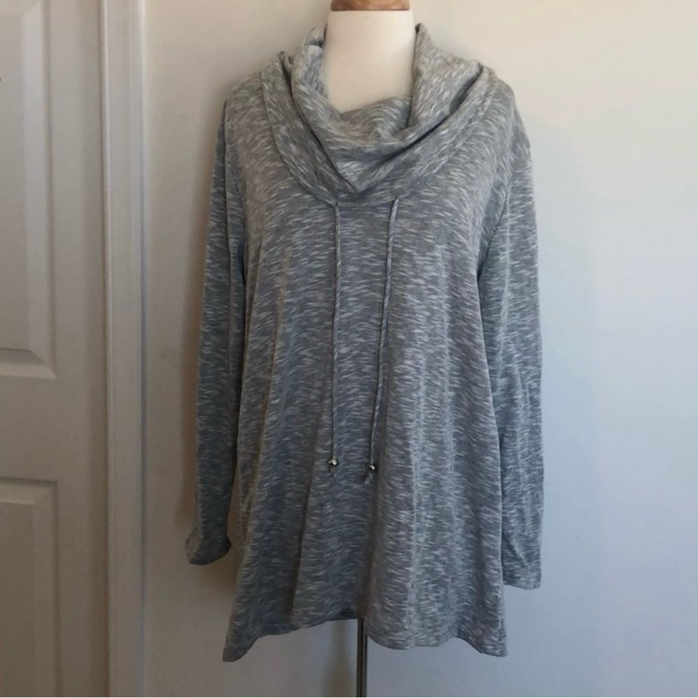 Gray Edista Cowl Neck NWT